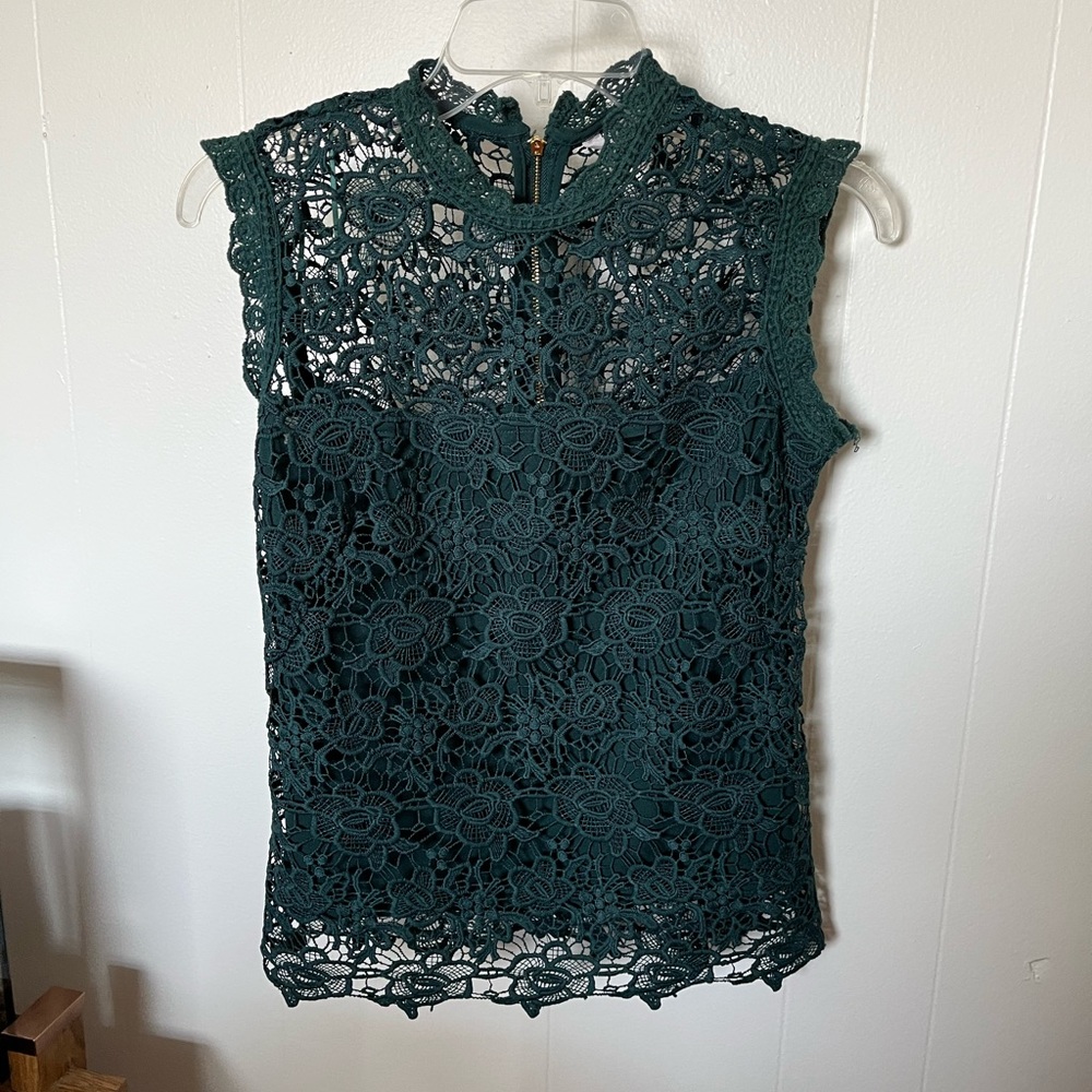 Nanette Lepore lace blouse